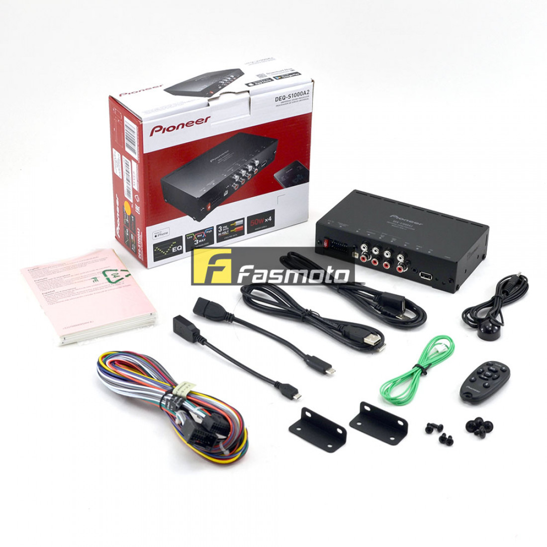 MEDIADOX Plug & Play Auto Verstärker Für Mercedes MBUX - Pioneer DEQ-S1000A2 Mit Kabel Set