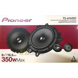 Pioneer TS-A1600C 6.5" (16.5cm) 2 Way Component Speaker System 80W RMS