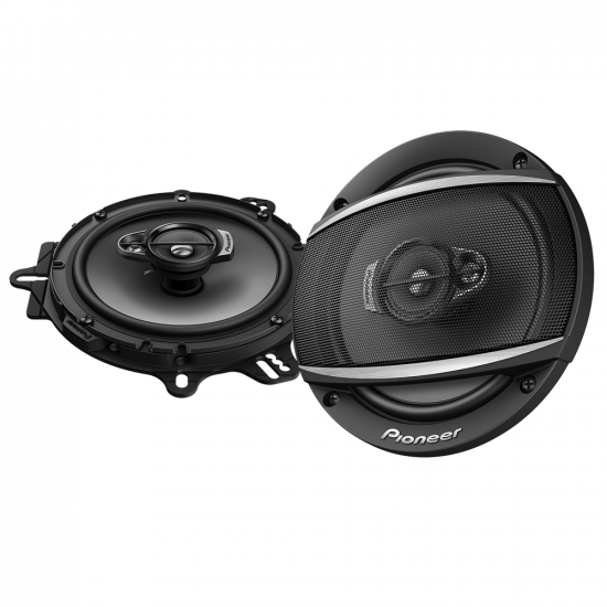 PIONEER TS-A1677S 6.5 inch 4-Way Coaxial Speakers with Custom Fit adapters