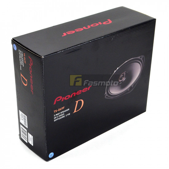 Pioneer TS-D69F D Series 6" x 9" 2 Way Coaxial Car Speakers 110W Pioneer TS-D69F D Series 6" x 9" 2 Way Coaxial Car Speakers 110W