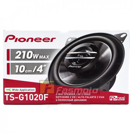 Pioneer TS-G1020F 4" (10cm) 2-way Coaxial Speakers 30W RMS