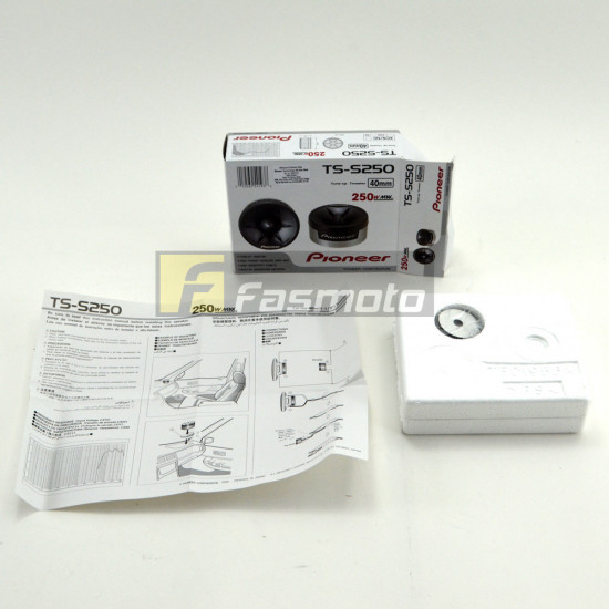 Pioneer TS-S250 1.5" 40mm High-Power Tune-Up Tweeter 50W RMS at 8 ohm Pioneer TS-S250 1.5" 40mm High-Power Tune-Up Tweeter 50W RMS at 8 ohm