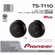 Pioneer TS-T110 7/8" 22mm PPTA Hard Dome Tweeter In-line HPF 40W RMS at 4 ohm Pioneer TS-T110 7/8" 22mm PPTA Hard Dome Tweeter In-line HPF 40W RMS at 4 ohm