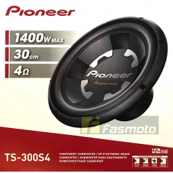 Pioneer TS-300S4 12" (30cm) Champion Series SVC Subwoofer 400W 4 ohm