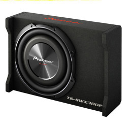 Pioneer TS-SWX3002 12" Shallow Mount Subwoofer with Enclosure 400W at 4 ohm