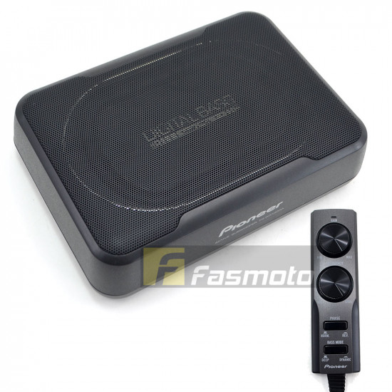 Pioneer TS-WX130DA Slim Under Seat Active Subwoofer with Bass Remote RMS 50W Pioneer TS-WX130DA Slim Under Seat Active Subwoofer with Bass Remote RMS 50W