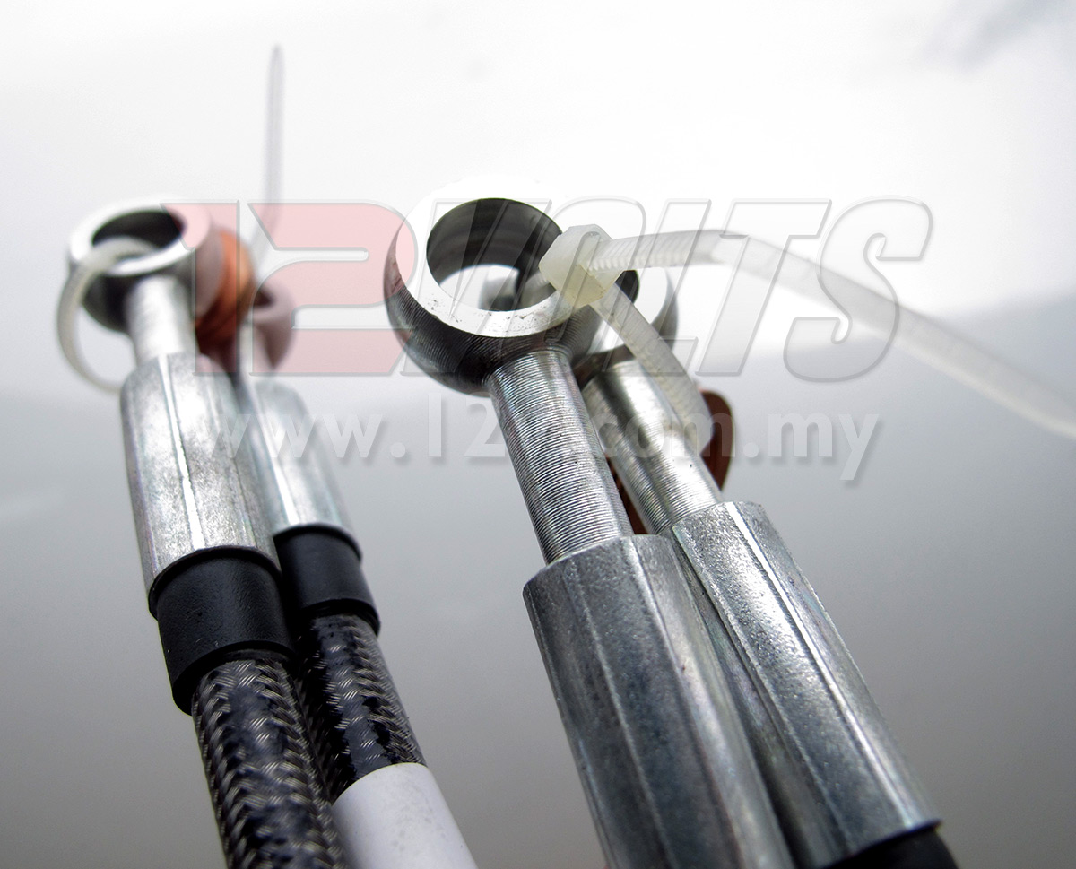 Pro Rs Steel Braided Brake Hose For Toyota Camry Xv10 2 2l Gx 1993 1997 4 Hose Malaysia