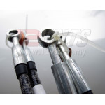 PRO-RS Steel Braided Brake Hose for Nissan GT-R R35 3.8L VR38DETT 2007-2014 (4-Hose)