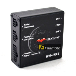 Redbat 3 Channel Parking Camera Switcher Control Box Interface