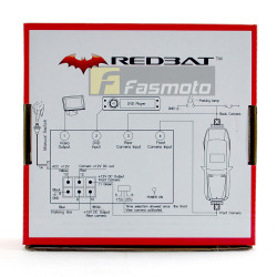 Redbat 2 Channel Parking Camera Switcher Control Box Interface