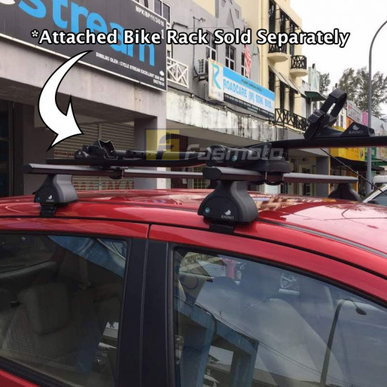 Rhino T-L 9000 Car Roof Rack Aluminium Cross Bar 75KG Max Load Rhino T-L 9000 Car Roof Rack Aluminium Cross Bar 75KG Max Load