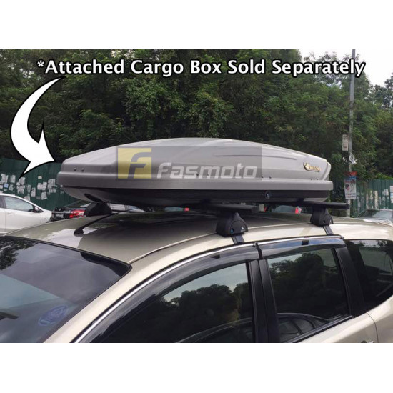 Rhino T-L 9000 Car Roof Rack Aluminium Cross Bar 75KG Max Load