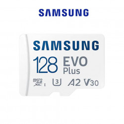 Samsung SAM-MB-MC128SA/APC 128GB EVO PLUS Micro SD Memory Card with Adapter 