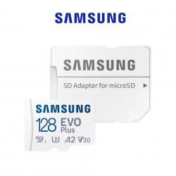 Samsung SAM-MB-MC128SA/APC 128GB EVO PLUS Micro SD Memory Card with Adapter 