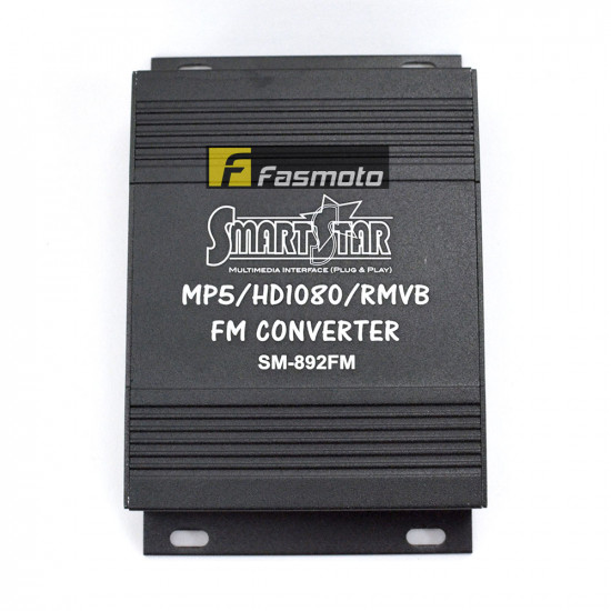 SMARTSTAR Japan FM Frequency Converter & Multimedia Interface MP5 RMVB (SM-FM892)