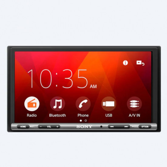 SONY XAV-AX3200 6.95" (17.6cm) Apple CarPlay Android Auto Bluetooth Media Player with Weblink Cast SONY XAV-AX3200 6.95" (17.6cm) Apple CarPlay Android Auto Bluetooth Media Player with Weblink Cast