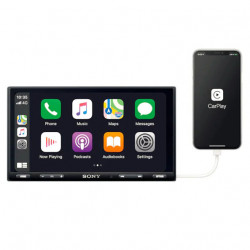 SONY XAV-AX5500 6.95" (17.6cm) Apple CarPlay Android Auto Bluetooth Weblink Cast