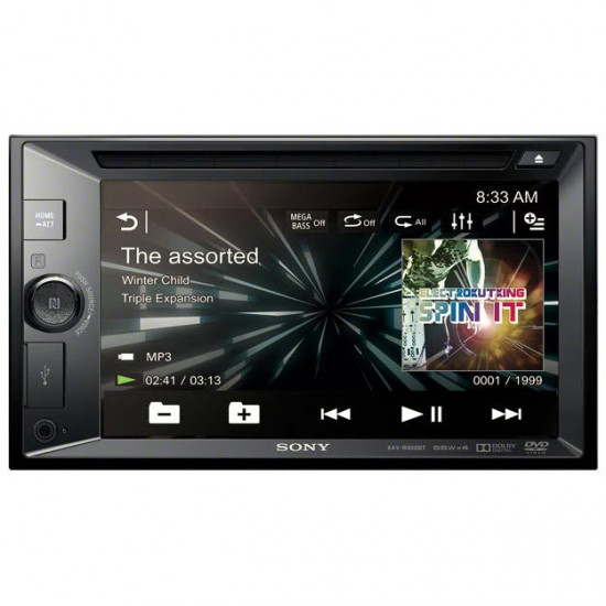 SONY XAV-W651BT 6.2" Double DIN NFC Bluetooth DVD USB Aux Car Stereo Receiver SONY XAV-W651BT 6.2" Double DIN NFC Bluetooth DVD USB Aux Car Stereo Receiver