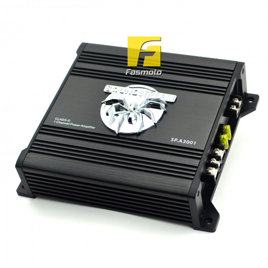 SOUNDSTREAM SP.A3001 Class D Mono Car Audio Amplifier 350W RMS x 1 (1 ohms) SOUNDSTREAM SP.A3001 Class D Mono Car Audio Amplifier 350W RMS x 1 (1 ohms)