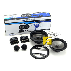 SOUNDSTREAM RX.65C 6.5" 2 Way Component Car Speakers 50W RMS