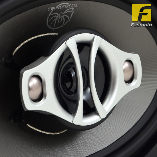 SOUNDSTREAM RX.693 6 x 9 inch 4 Way Coaxial Car Speakers 50W RMS SOUNDSTREAM RX.693 6 x 9 inch 4 Way Coaxial Car Speakers 50W RMS
