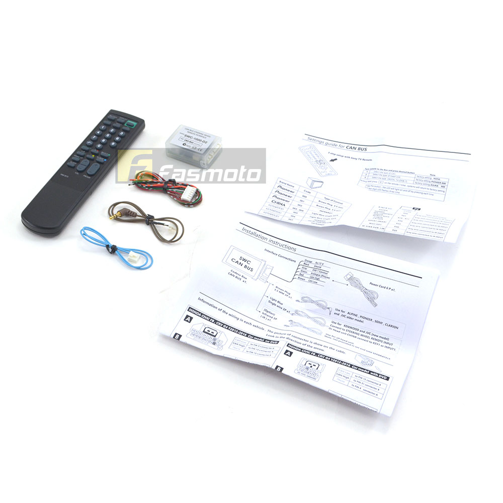 SWC1000D2 Programmable Steering Wheel Control Interface Malaysia