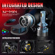 TECH-KING T9 H1, H3, H4, H7, H8, H9, H11, 9005, 9006 4300K/6000K 12V 130W 16000LM Car LED Headlight Bulbs TECH-KING T9 H1, H3, H4, H7, H8, H9, H11, 9005, 9006 4300K/6000K 12V 130W 16000LM Car LED Headlight Bulbs