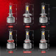 TECH-KING T9 H1, H3, H4, H7, H8, H9, H11, 9005, 9006 4300K/6000K 12V 130W 16000LM Car LED Headlight Bulbs TECH-KING T9 H1, H3, H4, H7, H8, H9, H11, 9005, 9006 4300K/6000K 12V 130W 16000LM Car LED Headlight Bulbs