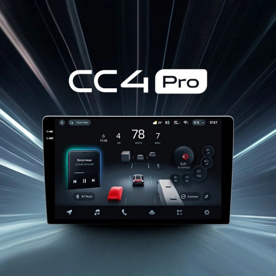 TEYES CC4 Pro Android Car Head Unit 2K, 8G+128G, 8-Core Snapdragon, DTS Sound (Available in 9.5" and 10.3")
