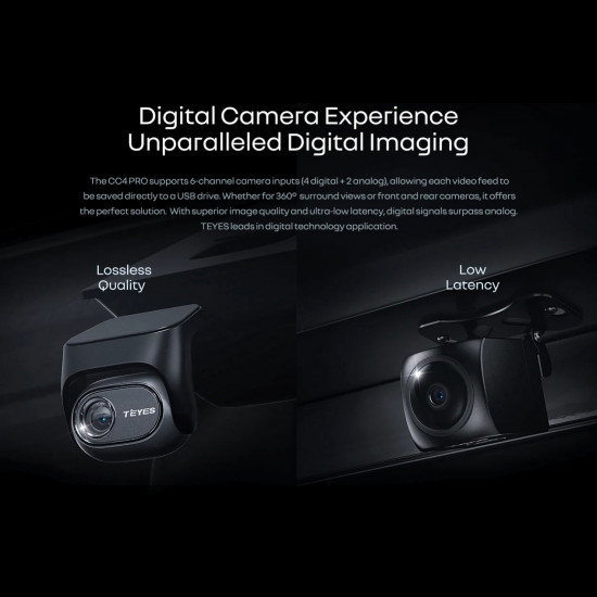 TEYES CC4 Pro Android Car Head Unit 2K, 8G+128G, 8-Core Snapdragon, DTS Sound (Available in 9.5" and 10.3")