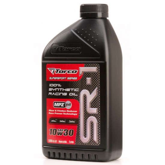 Torco SR-1 RACING OIL 10W30 (Fully Synthetic) - 1 Litre