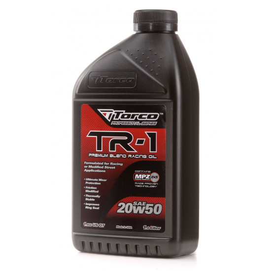 Torco TR-1 RACING OIL 20W50 (Mineral) - 1 Litre