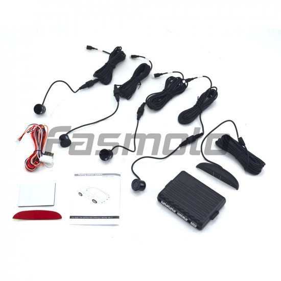 ED-0457-4 4-EYE Universal 4-Sensor Parking Assist, Reversing Sensor with Display ED-0457-4 4-EYE Universal 4-Sensor Parking Assist, Reversing Sensor with Display