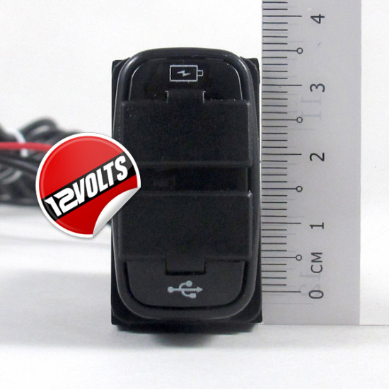 USB Port Adapter for Audio and Charging for Mitsubishi
