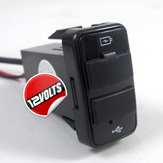 USB Port Adapter for Audio and Charging for Toyota Hilux / Vigo