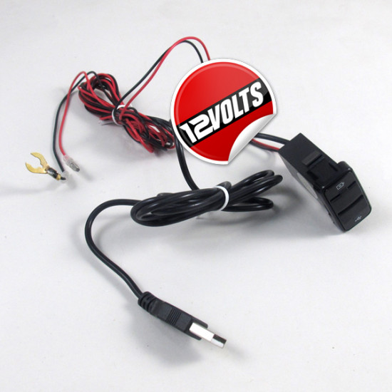 USB Port Adapter for Audio and Charging for Toyota Hilux / Vigo USB Port Adapter for Audio and Charging for Toyota Hilux / Vigo