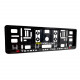 Toyota Get the Feeling Single Row 410mm Vehicle Registration License Plate Frame (Black) Toyota Get the Feeling Single Row 410mm Vehicle Registration License Plate Frame (Black)
