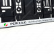 Perodua Building Cars People First Single Row 450mm Vehicle Registration License Plate Frame Perodua Building Cars People First Single Row 450mm Vehicle Registration License Plate Frame