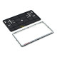 Honda The Power of Dreams Double Row 335mm Vehicle Registration License Plate Frame (Silver) Honda The Power of Dreams Double Row 335mm Vehicle Registration License Plate Frame (Silver)