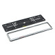 Honda The Power of Dreams Single Row 530mm Vehicle Registration License Plate Frame (Silver) Honda The Power of Dreams Single Row 530mm Vehicle Registration License Plate Frame (Silver)