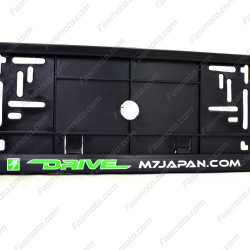 M7 DRIVE Single Row 530mm Vehicle Registration License Plate Frame (Black)
