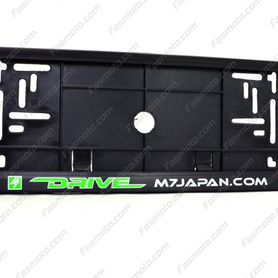 M7 DRIVE Single Row 530mm Vehicle Registration License Plate Frame (Black) M7 DRIVE Single Row 530mm Vehicle Registration License Plate Frame (Black)