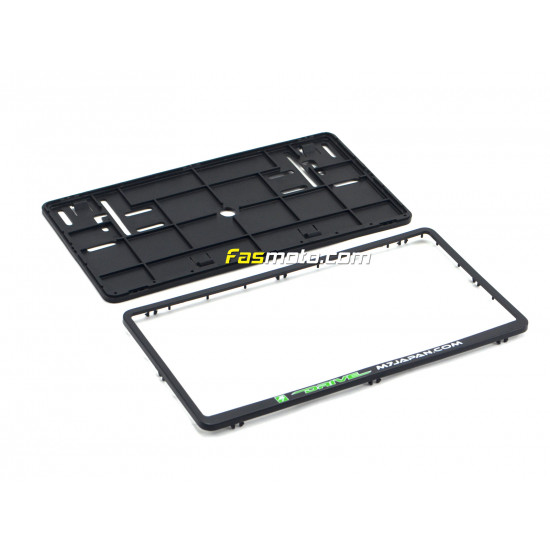 M7 DRIVE Double Row 335mm Vehicle Registration License Plate Frame (Black) M7 DRIVE Double Row 335mm Vehicle Registration License Plate Frame (Black)