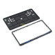 Mazda A Dynamic Sporty Compact Double Row 335mm Vehicle Registration License Plate Frame (Black) Mazda A Dynamic Sporty Compact Double Row 335mm Vehicle Registration License Plate Frame (Black)