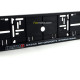 Nissan Motorsports International Single Row 530mm Vehicle Registration License Plate Frame (Black) Nissan Motorsports International Single Row 530mm Vehicle Registration License Plate Frame (Black)