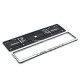 Nissan Shift the Future Single Row 530mm Vehicle Registration License Plate Frame (Silver) Nissan Shift the Future Single Row 530mm Vehicle Registration License Plate Frame (Silver)