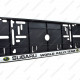 Subaru World Rally Team Single Row 530mm Vehicle Registration License Plate Frame (Silver) Subaru World Rally Team Single Row 530mm Vehicle Registration License Plate Frame (Silver)