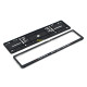 Toyota Get the Feeling Single Row 530mm Vehicle Registration License Plate Frame (Black) Toyota Get the Feeling Single Row 530mm Vehicle Registration License Plate Frame (Black)