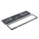 Toyota TRD Racing Development Single Row 530mm Vehicle Registration License Plate Frame (Black) Toyota TRD Racing Development Single Row 530mm Vehicle Registration License Plate Frame (Black)
