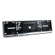 Toyota TRD Racing Development Single Row 530mm Vehicle Registration License Plate Frame (Silver) Toyota TRD Racing Development Single Row 530mm Vehicle Registration License Plate Frame (Silver)
